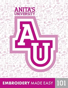 Anita's University Embroidery Made Easy 101 With USB Stick Anita Goodesign - Picture 1 of 1