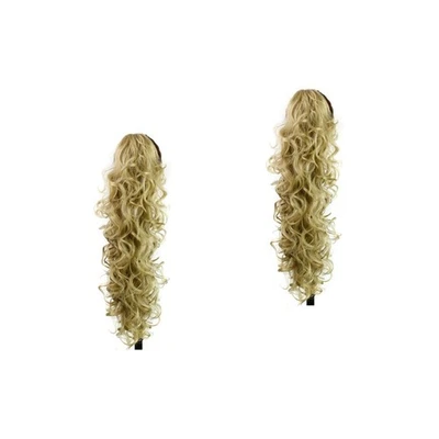  26-Zoll lange unordentliche Locken Klaue Clip Pferdeschwanz Extensions - Bild 1 von 4
