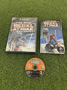 Star Wars Rebel Strike Rogue Squadron III Nintendo GameCube Video Game W-Manual - Picture 1 of 6