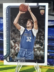 Cooper Flagg 2025-26 Topps NBA #201 Dallas Mavericks - Imagen 1 de 2