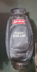 Autographed Fuzzy Zoeller Golf Bag - Picture 1 of 6