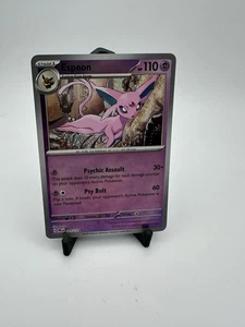 Espeon (Master Ball Pattern) 033/131 Prismatic Evolutions Holo NM - Picture 1 of 3