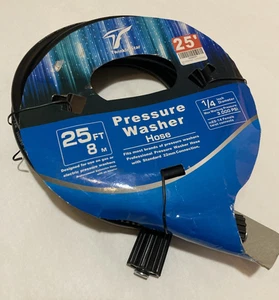Twinkle Star High Pressure Washer Hose, Pressure Washer 1/4”by 25-Foot 3000psi - Picture 1 of 7