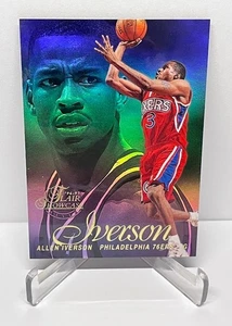 1996-97 Fleer Showcase Allen Iverson Philadelphia 76ers Row 2 #3 - Bild 1 von 3