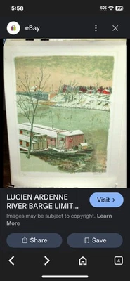 Louverture Poisson Pintura em Tela-Vintage 38x32”-Notado Artista Haitiano-Assinado - Imagem 1 de 4