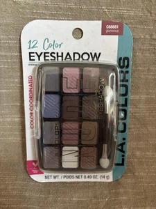 La Colors Eyeshadow Palette Nude Glamorous C68681 - Picture 1 of 2