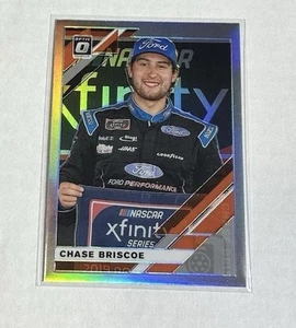 Donruss #47 Chase Briscoe Prizm 2020 cromo óptico plateado inserto de carreras - Imagen 1 de 2
