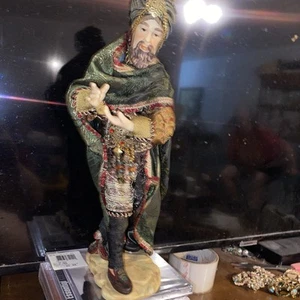 Members Mark Nativity Set Hand Painted REPLACEMENT Wiseman Magi King 2007 - Picture 1 of 2