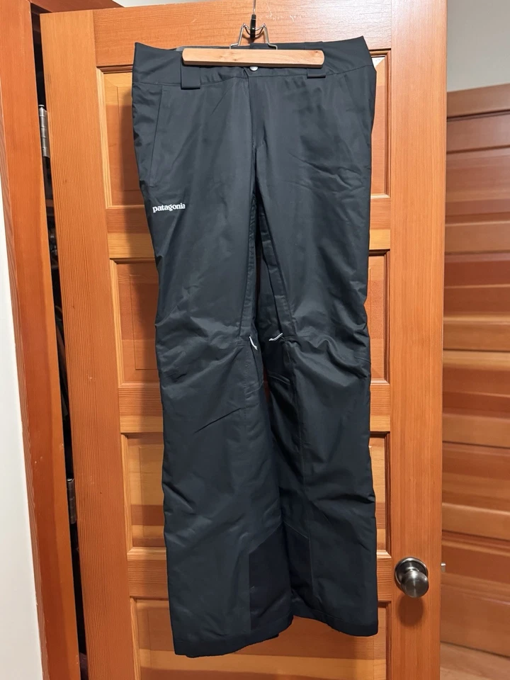 Patagonia Women's Insulated Snowbelle Pants Medium Long Black H2No - Image 1 of 3