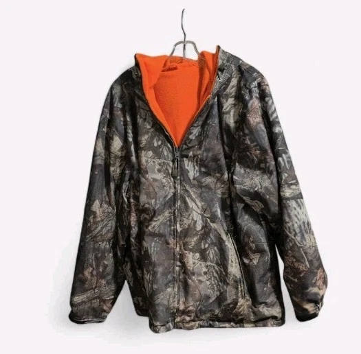 Chaqueta de caza Ducks Unlimited reversible 2 camuflaje para hombre XL Advantage Duck Foto 1 de 4