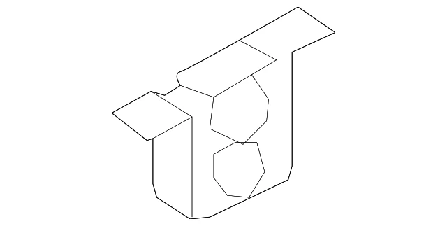 Silenciador traseiro de borracha genuíno BMW 18-20-1-401-797 - Imagem 1 de 2