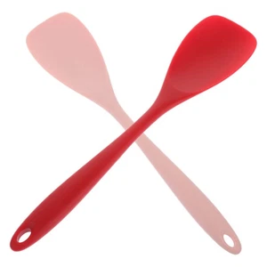 Espátula de silicona para el hogar utensilios de grado alimenticio espátulas de cocina 2 piezas para - Imagen 1 de 12