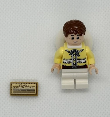 Lego Mike Teevee Minifigura Willy Wonka y la Fábrica de Chocolate 21360 Foto 1 de 4