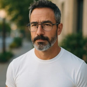 Pierre Cardin 6808 85K Safilo 59[]14 Aviator Eyeglasses / Frames i2 - Picture 1 of 8