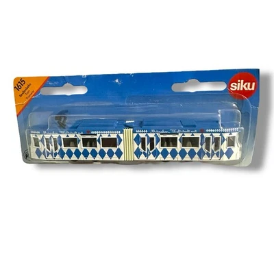 Tranvía Siku 1615 Bombardier Munich Baviera Tranvía Azul y Blanco 16 cm de Largo Foto 1 de 4