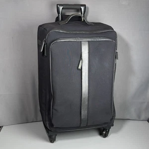 BRIC'S Moleskin 26 in Black Medium Nylon 360 Spinner Luggage Travel Suitcase - Picture 1 of 24