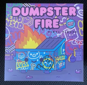 Figura Vinilo 100% Suave Graffiti Dumpster Fire LE NUEVO - Imagen 1 de 5