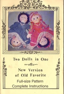 Two Dolls in One Doble Faced Doll Pattern - Picture 1 of 1
