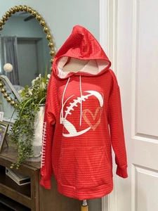 Womens Football Hoodie Size Large - Picture 1 of 1