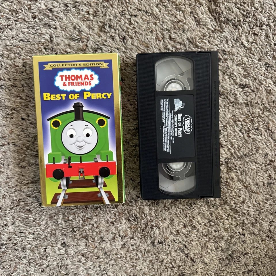 Thomas & Friends Best of Percy VHS 1998 Video Tape Collector’s Edition VTG Train - Image 1 of 1