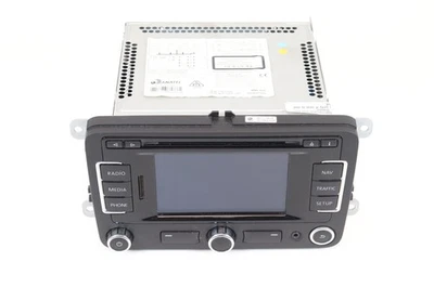 Radio Navigationseinheit Autoradio Seat Alhambra Altea 5P Leon 1P 5P0035191J - Bild 1 von 4