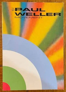 Paul Weller Uhrwerk seltenes Original Konzertprogramm Live Tour 1990 - Bild 1 von 3