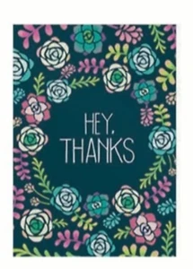 Tarjetas de agradecimiento - Boho - Hola gracias - 8 ct - Imagen 1 de 1