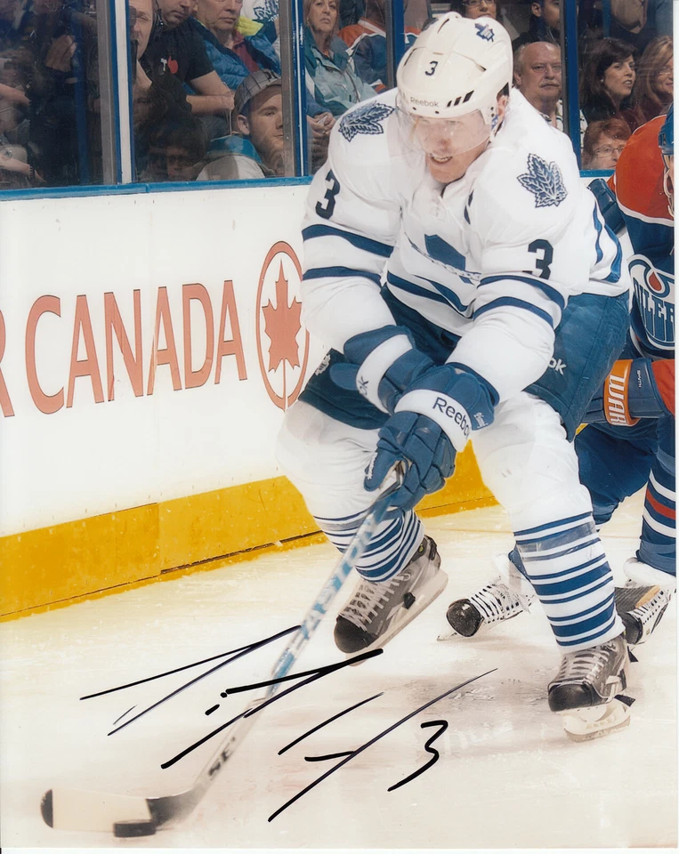 Dion Phaneuf #0  8x10 Signed Photo w/ COA Toronto Maple Leafs 032419 - Image 1 of 1