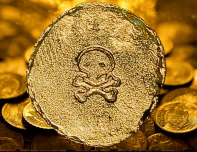 1/20 Oz Solid 24ct Gold Bar 🧭 999.9 Pure Fine Bullion ⚓ Not Coin Pirate AU - Image 1 of 4