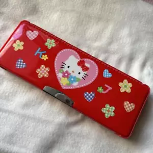 retro hello kitty pencil case vintage kitty pen case #c2afc3 - Picture 1 of 24