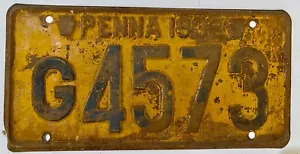 1932 Pennsylvania License Plate - Picture 1 of 1