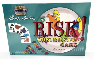 Risk Board Game 1959 1st Edition Reproduction – Parker Brothers – New & Sealed - Image 1 of 4