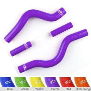 ZAP Purple for Suzuki RM250 RM 250 2002-2008 Silicone Radiator Hoses kit 2001 - Picture 1 of 9