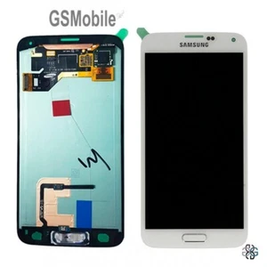 Display Pantalla LCD tactil Samsung Galaxy S5 G900F White Original - Imagen 1 de 1