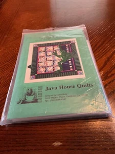 Frog Cabin 62” x 68” Java House Quilt Pattern 1997 Uncut NEW - Picture 1 of 5