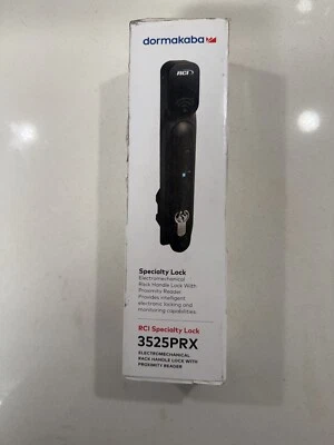 Dormakaba 3525PRX RCI Electronic Rack handle Specialty Lock w/Proximity Reader - Image 1 of 4