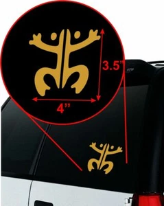 COQUI TAINO SIMBOL Vinyl Decal Sticker 3.5"H x 4"W in. - Picture 1 of 22