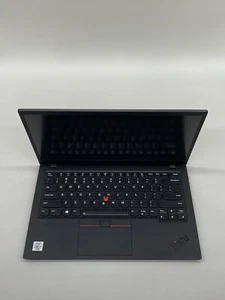 Lenovo ThinkPad X1 Carbon G8 14" I7-10510U 8GB DDR4 128GB SSD Black/C-See Photo - Picture 1 of 7