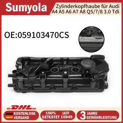 059103470CS Zylinderkopfhaube für Audi A4 A5 A6 A7 A8 Q5 Q7 Q8 3.0 Tdi - Bild 1 von 4