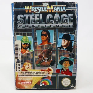 JUEGO DE COLECCIÓN NNINTENDO NES WWF LUCHA LIBRE LUCHA LIBRE DE ACERO CAGE CHALLENGE PAL - Imagen 1 de 10