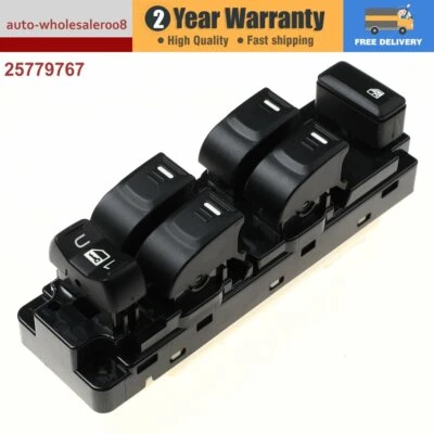 NEW Power Window Switch Master Control For Colorado GMC Canyon Hummer 25779767 - Image 1 of 4