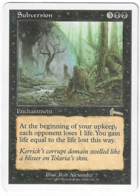 Magic the Gathering MTG - Battle Royale: Subversion Rare Card #82 - Image 1 of 2