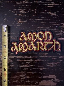 Amon Amarth (Embroidered Iron on patch) Punk/Rock/Metal/Music/Art - Picture 1 of 3