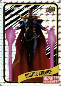 Upper Deck 2021-22 Marvel Annual Backscatters B3 Doctor Strange - Foto 1 di 1