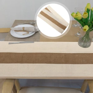 Herbstliche Dekorative Tischdecke Saisonaler Tischläufer Aus Gazestoff Braut - Bild 1 von 12