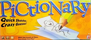 Pictionary by MATTEL 2010 'Quick Sketches, Crazy Guesses!' - (8yrs+) ~ Complete - Picture 1 of 3