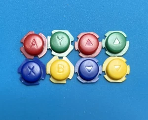 Repuesto Hágalo Usted Mismo Coloridos ABXY Botones Direcciones Teclas Botones para NS Joycon - Imagen 1 de 1