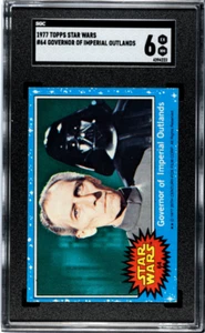 1977 Topps Star Wars #64 Governor of Imperial Outlands SGC 6 - Imagen 1 de 2