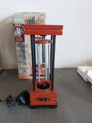 HoMedics WC150 Envirascape Indoor Tabletop Desktop Wind Chimes AC Powered - Image 1 of 4