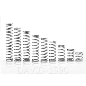 0.2mm Wire Dia. 1.5mm - 4mm Outside Dia. Compression Spring 304 Stainless Steel - Picture 1 of 8